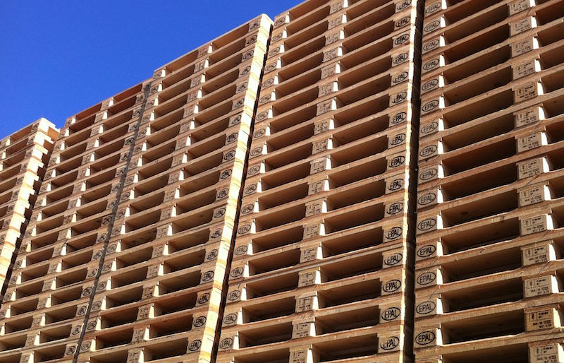 pallet in legno mercato 2017