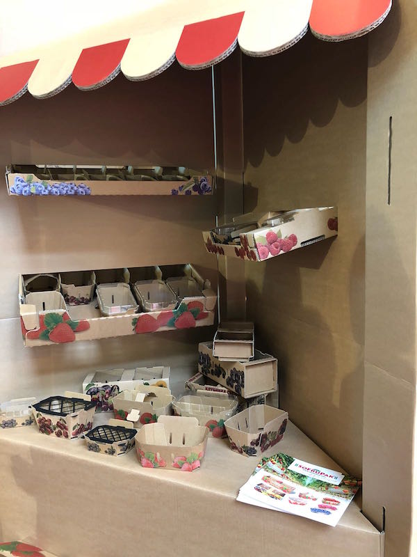 packaging della frutta