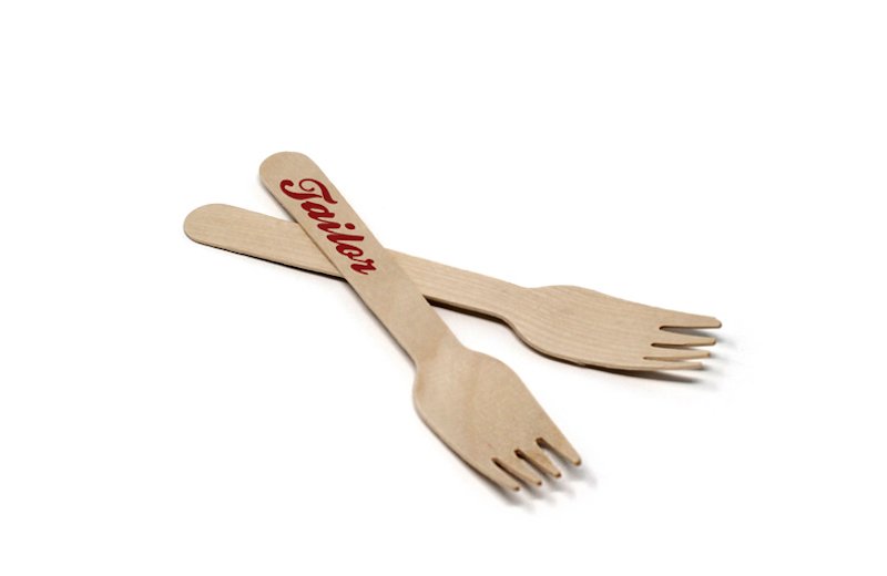forchettine in legno ecologiche personalizzabili Cartaria Italiana