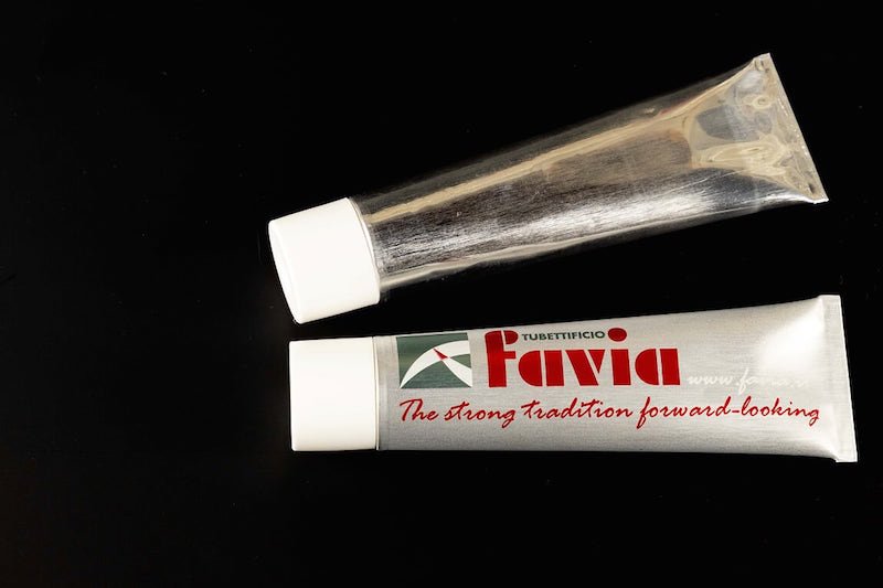 Tubetto in alluminio con tappo compostabile Favia
