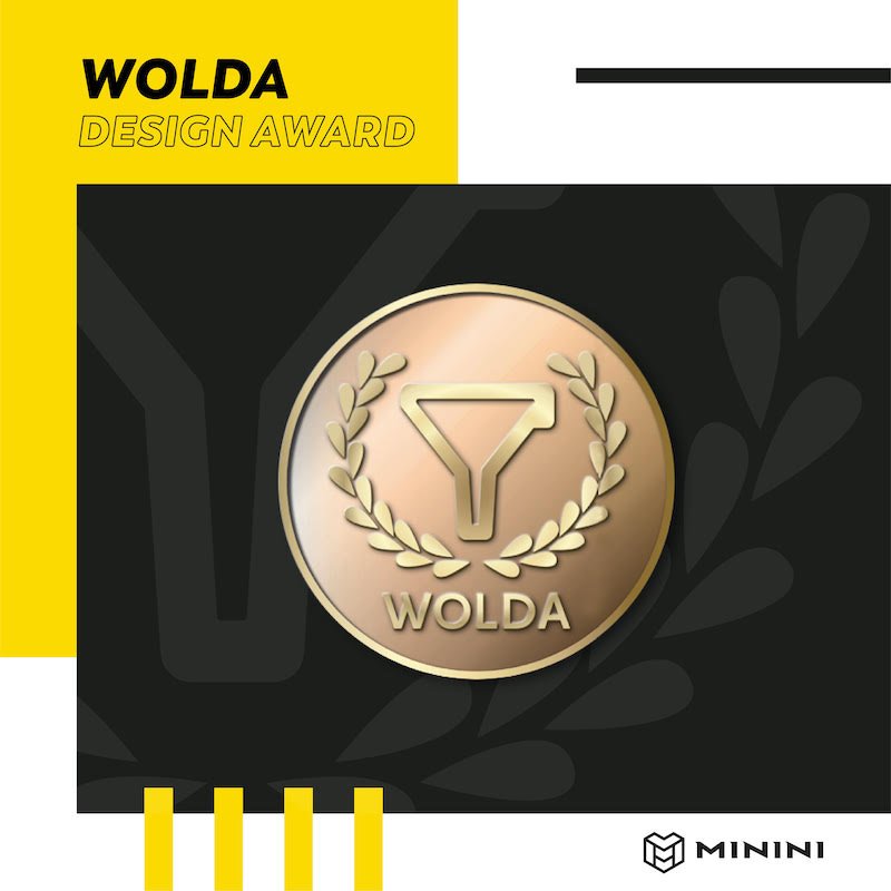 Premio Wold Design alla ditta Minini per rebranding
