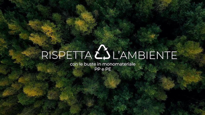buste flow pack monomateriale