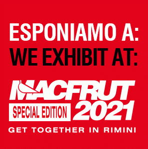 Cassette personalizzate per piccoli lotti ICO al MACFRUT 2021- Padiglione B1 - stand 151/152