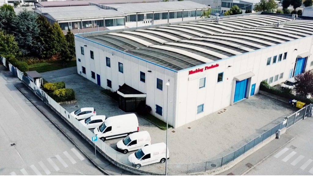 Vista area della sede di Settimo Torinese di Mrking Products