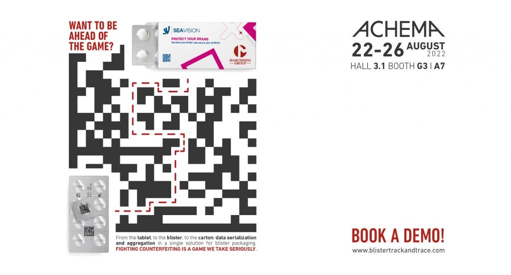 ACHEMA fiera delle tecnologie di confezionamento a Francoforte