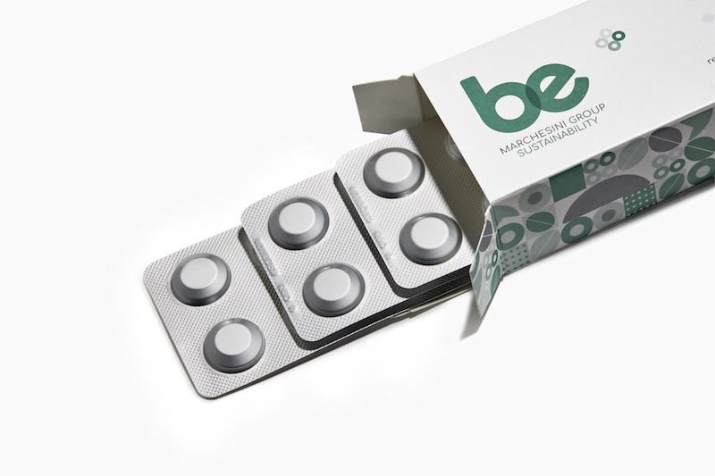 Prodotti in blister confezionati con le tecnologie di Marchesini Group
