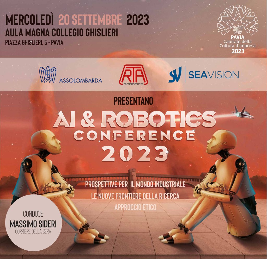 Locandina evento AI and robotics conference
