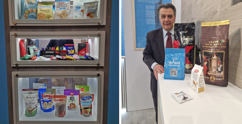 packaging caffè confezionato con macchine ICA 