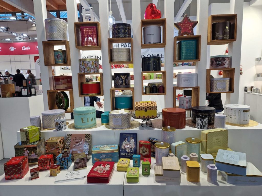 packaging in metallo Ti.Pack in mostra aa Sigep 2024