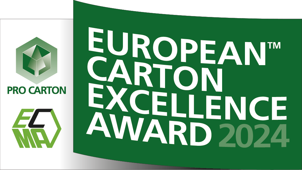 Grafica dell'European Carton Excellence Award 2024
