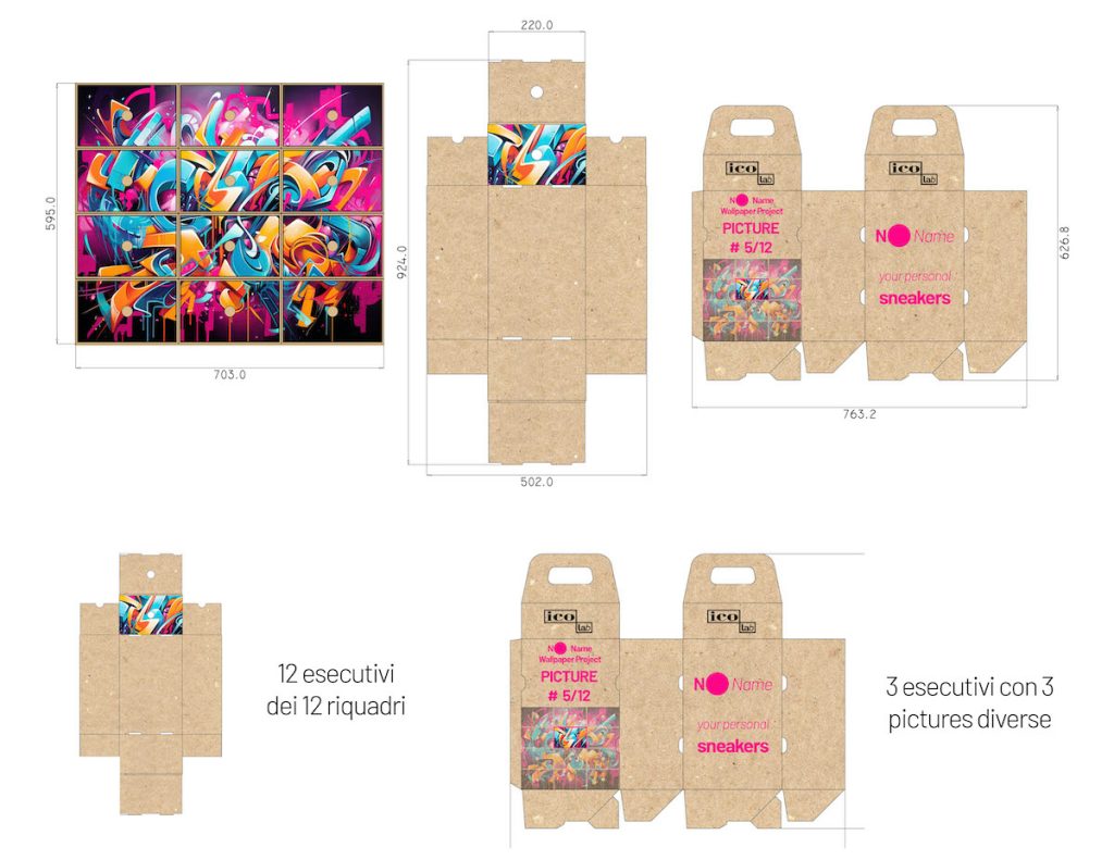 Bag shopper/drawer ICO il progetto
