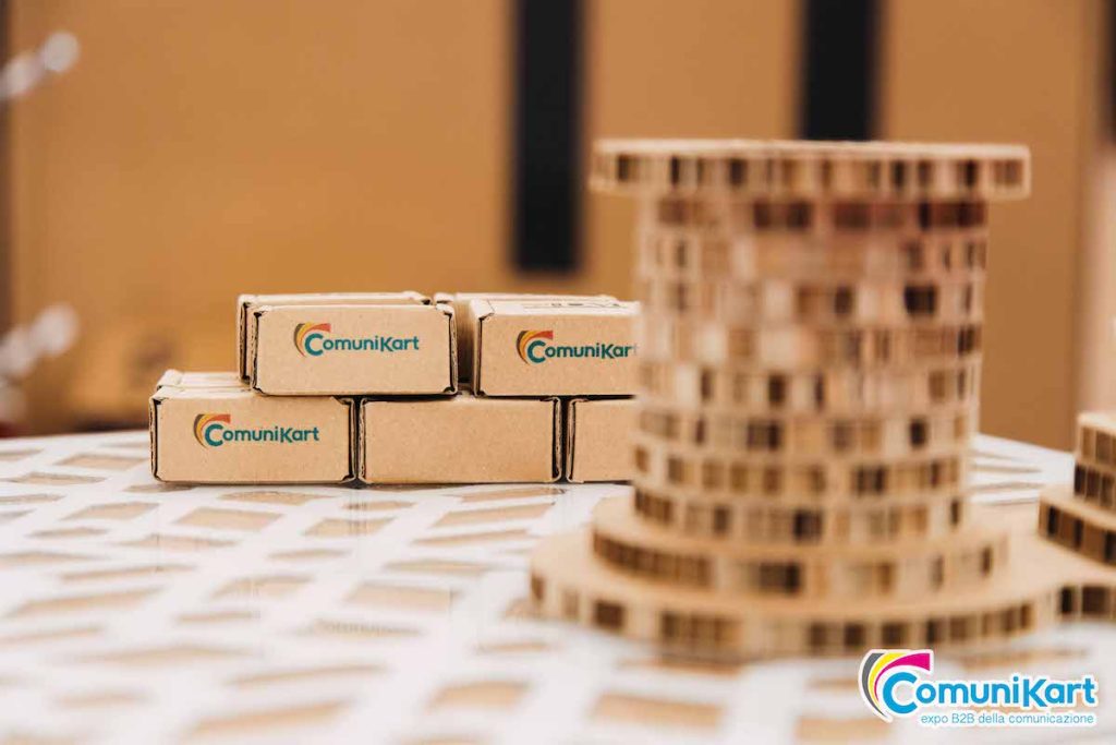 packaging con logo evento comunicare 