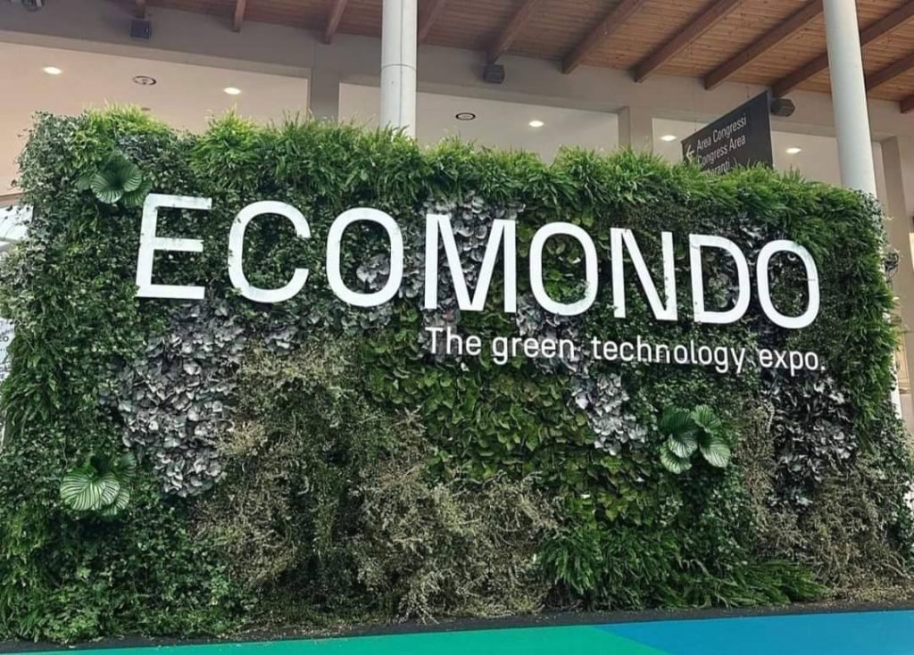 Parete vegetale a Ecomondo 2024