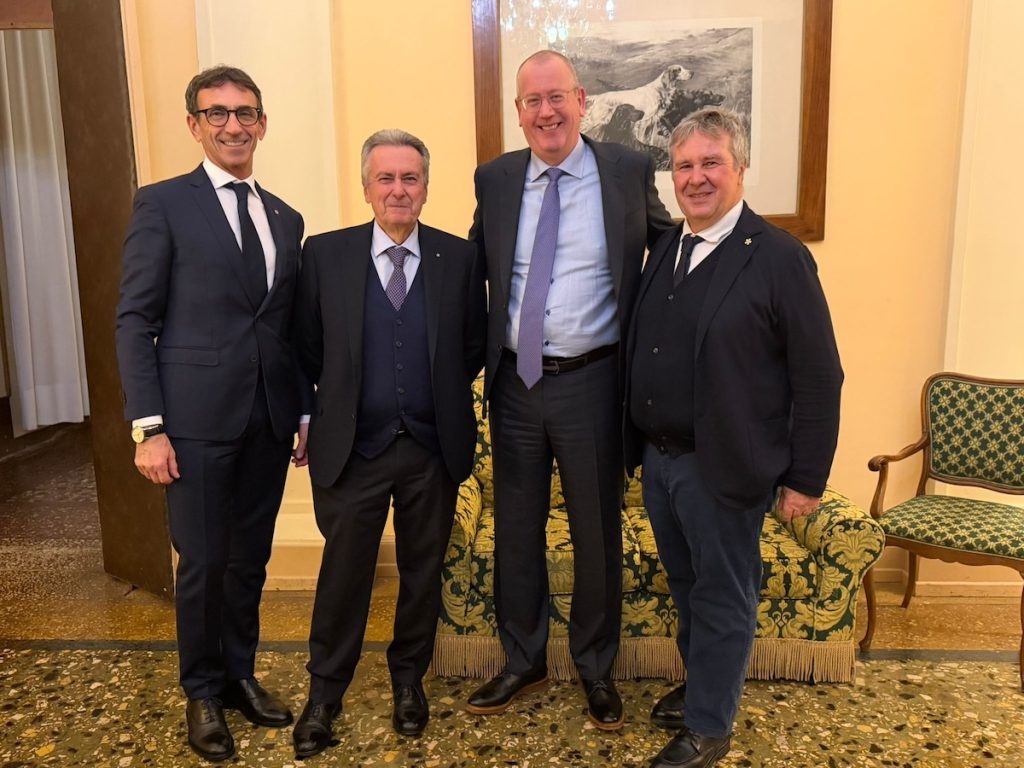 Dirigenza dell’azienda Marchesini Group e CEO di AST